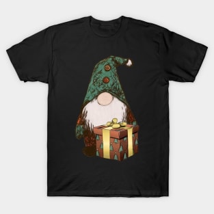 Christmas Gnome Art T-Shirt